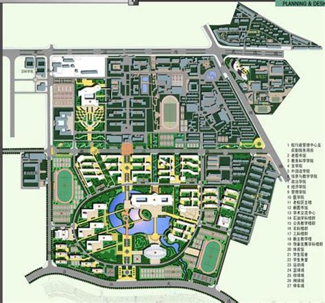 某大学校园景观规划设计_教育建筑_土木在线