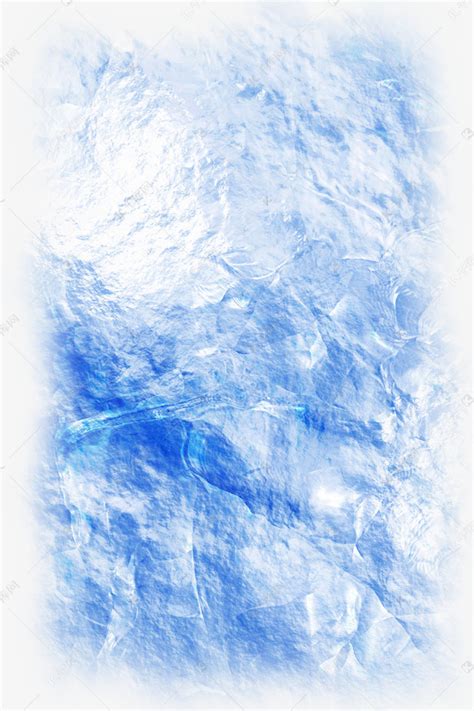 蓝色冰纹冰痕素材图片免费下载-千库网