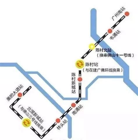广州地铁8号线全图