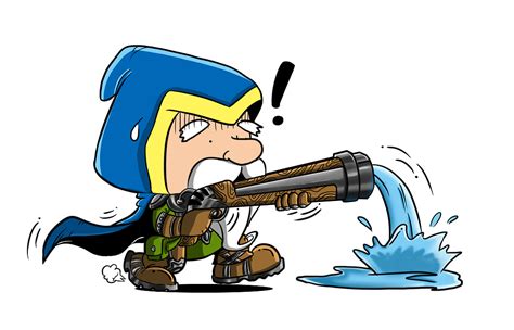 DOTA爆笑英雄-矮人火枪手|插画|概念设定|Steven进 - 原创作品 - 站酷 (ZCOOL)