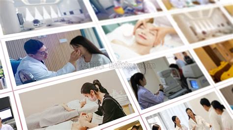中文AE模板4K现代医美整形医院项目活动推广宣传相册片头动画_原创AE模板库下载