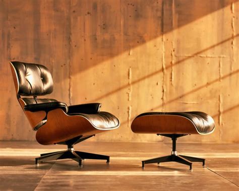 伊姆斯躺椅经典白色简约单人沙发原版阳台真皮实木休闲椅Eames-阿里巴巴