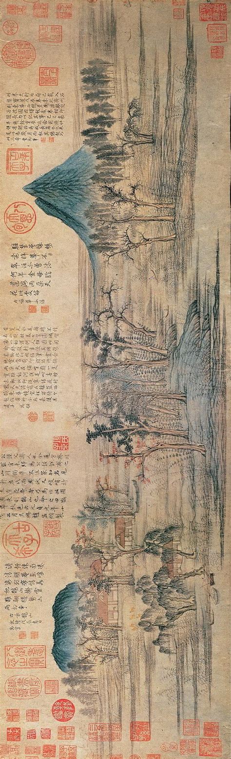 鹊华秋色图图片