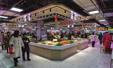 仙桃城西矗起“星级”菜市场--中国文明网·湖北-湖北文明网
