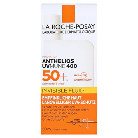 ROCHE-POSAY Anthelios Inv.Fluid UVMune 400 LSF 50+ + gratis LRP Hyalu ...
