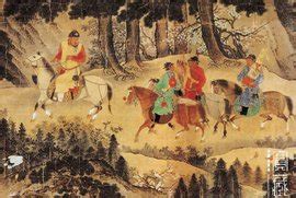 明宣宗行乐图图片