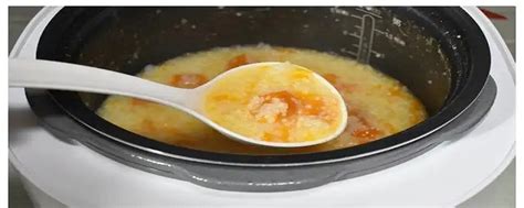 【隔水炖煮白粥的米水比例（高压锅适用）的做法步骤图】花椰菜睡不醒Zzz_下厨房
