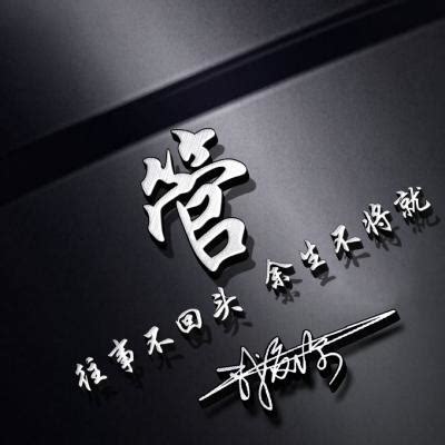 非主流霸气姓氏头像