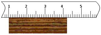 一根头发丝的直径约8.2μm.合 m.一节课的时间是45min.即 h.正常成年人平静时的一次心跳所需的时间大约 s.如图所示.如果尺子的单位 ...
