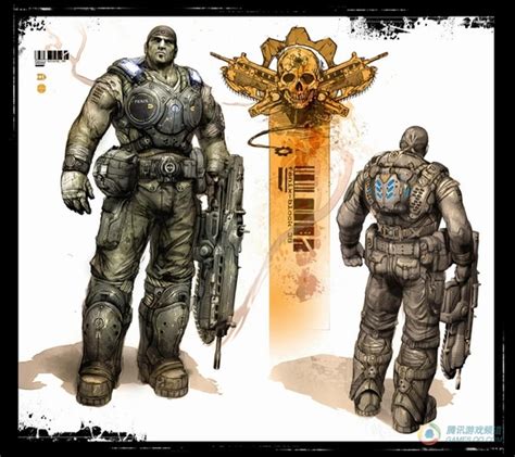 《战争机器3》人物和武器游戏设定图_游戏_腾讯网