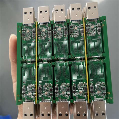 IS917 U盘主控板 DIY USB3.0双贴PCB电路板G2板型 TSOP BGA无闪存-阿里巴巴