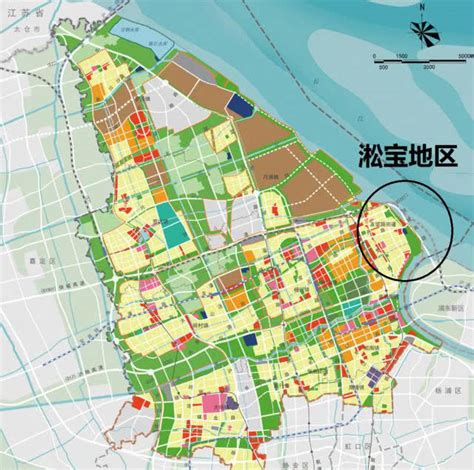 宝山区地图图片