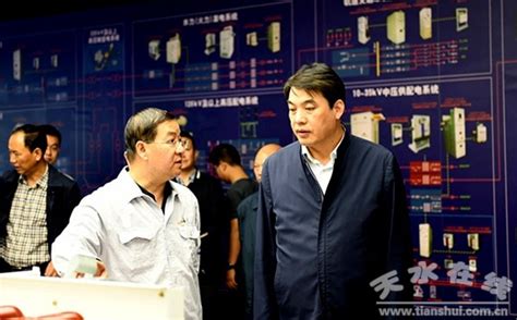 天水市委副书记杨小平到长城电工长开厂集团公司考察调研(图)--天水在线
