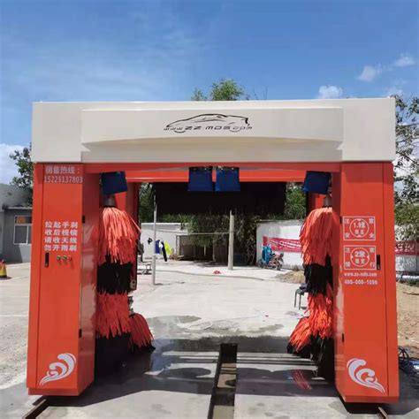 2021顺义区中国石化加油站往复式洗车机-经典案例-全自动洗车机-麦迪斯全自动洗车机厂家