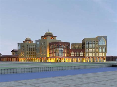 伽师县规划3dmax 模型下载-光辉城市