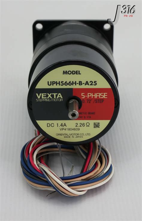 23466 VEXTA 5-PHASE STEPPING MOTOR (NEW) UPH566H-B-A25 - J316Gallery