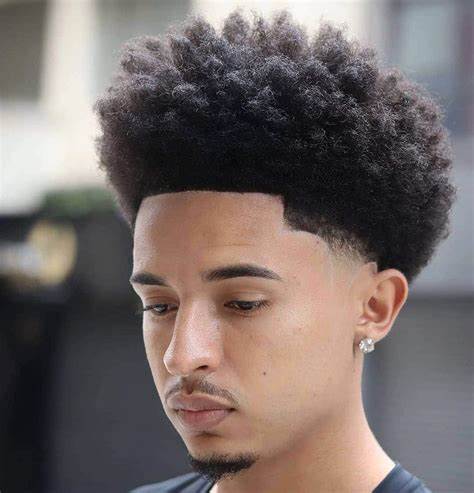 Afro + Taper Fade Haircut: 15 Dope Styles For 2022