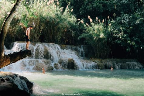 How to visit Kuang Si Waterfalls - Laos day trip