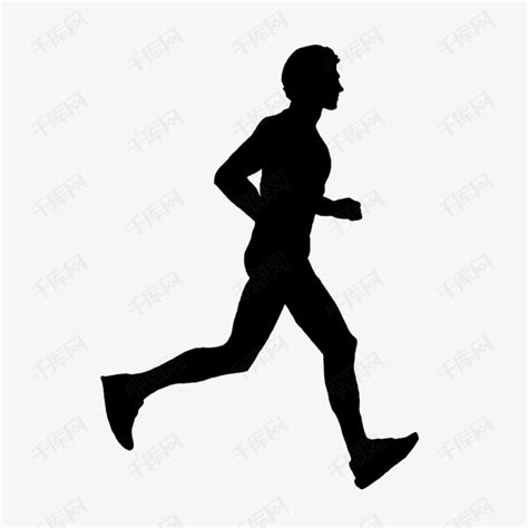 非主流头像跑步男人