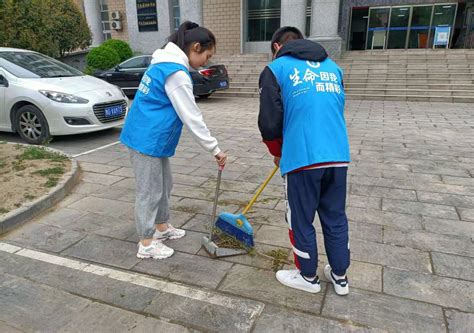 周宁县长安社区组织学生志愿者开展“家园清洁，美化环境”志愿服务活动 -周宁县 - 文明风