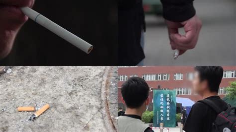 乱扔烟头马路上吸烟抽烟特写视频素材包,特写慢镜视频素材包下载,高清1920X1080视频素材下载,凌点视频素材网,编号:309183