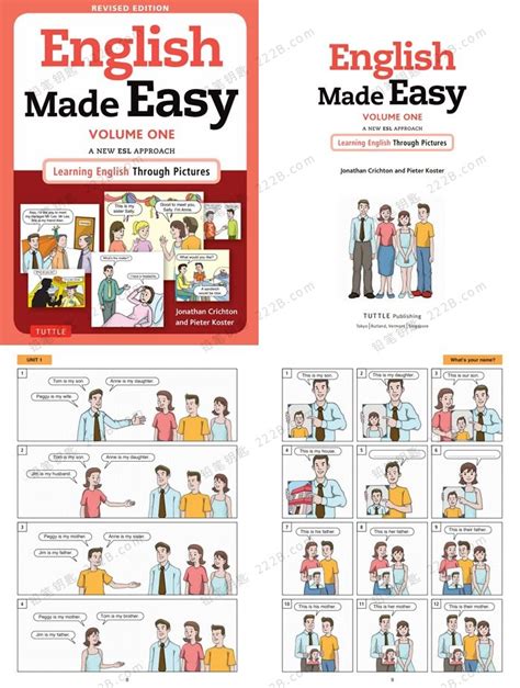 《English Made Easy》两册英文情景对话图解英语PDF 百度云网盘下载 – 德师学习网