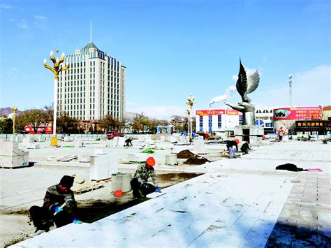 大武口和平广场改造提升项目有序推进-宁夏新闻网