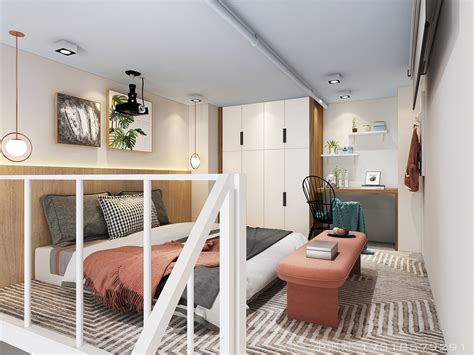 单身公寓小清新|空间|家装设计|小冯设计 - 原创作品 - 站酷 (ZCOOL)