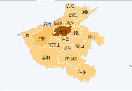 中国地图河南图片