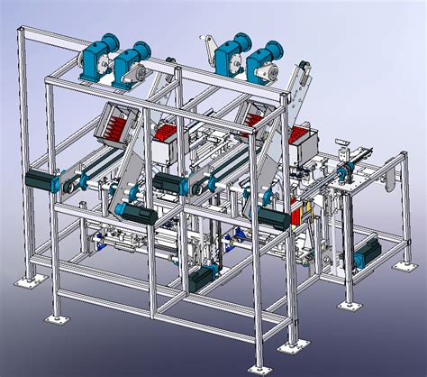 全自动折叠包装机3D模型下载_三维模型_STEP模型 - 制造云 | 产品模型