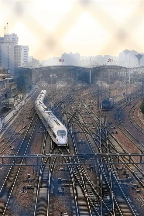 超美CRH380A驰骋京沪高铁沿途风景图片-壁纸高清