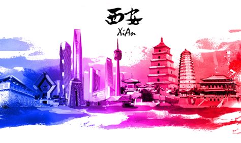 魅力西安旅游公司简介西安文化介绍PPT模板下载 - 彩虹办公