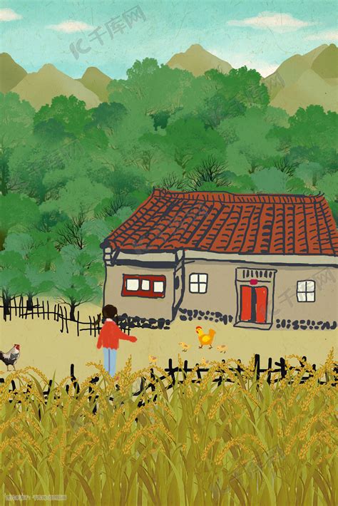 矢量卡通手绘农业耕种背景素材背景图片素材免费下载_熊猫办公
