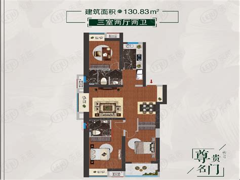 新力城户型图公布 户型面积114.55~130.83㎡ 是否值得入手-买房导购-武汉乐居网