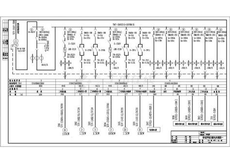 随州电厂低压配电CAD电气设计完整图_电气设计_土木在线