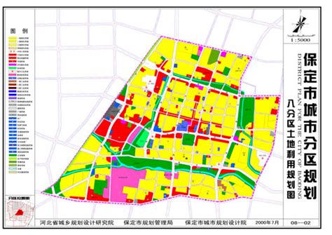 保定市城市分区规划（2000-2020年）-河北省城乡规划设计研究院