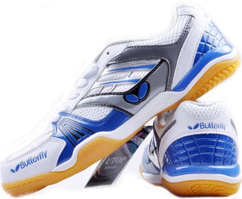 蝴蝶Butterfly UTOP-1 蓝色乒乓球鞋（灵动乒鞋，超透气）-乒乓球鞋-优个网