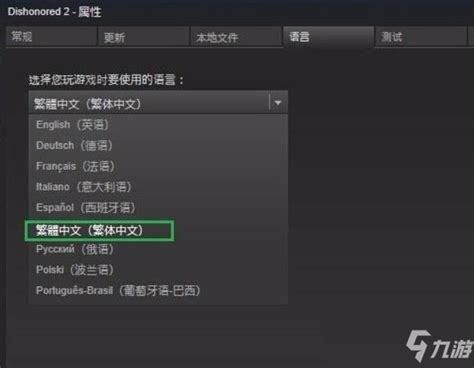 《耻辱》设置中文方法分享_时空杀手耻辱2_九游手机游戏