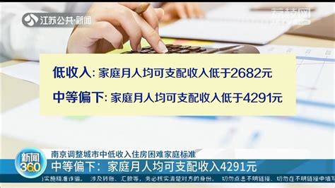 南京调整城市中低收入住房困难家庭标准_荔枝网新闻