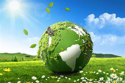 绿色环保节能减排低碳PPT模板下载_熊猫办公