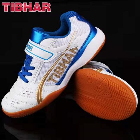 TIBHAR挺拔 飞翔2020儿童乒乓球鞋 白蓝色-乒乓球鞋-优个网