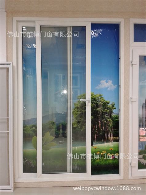 【佛山门窗】Low-E中空镀膜玻璃，隔音隔热好的塑钢推拉门窗-阿里巴巴