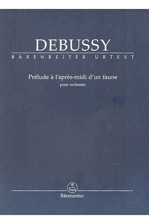 Claude Debussy 德彪西 牧神午后前奏曲（总谱）BA.TP 841_交响乐/管弦乐总谱_原版乐谱_元龙音乐书店 - 国内最专业的音乐书店