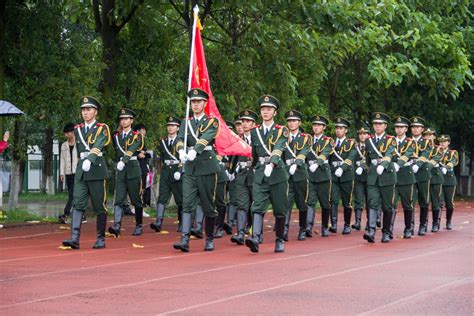 桂林航天工业学院2021级新生升国旗仪式-校团委