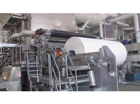 全自动高速卫生纸机 2100新月型纸机 大型造纸机械设备 产量稳定