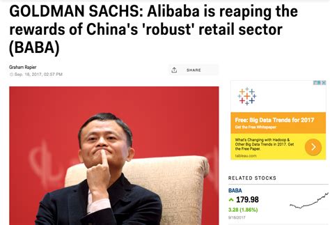 外媒：阿里巴巴新零售改造中国实体商业刚开始-天下网商-赋能网商，成就网商