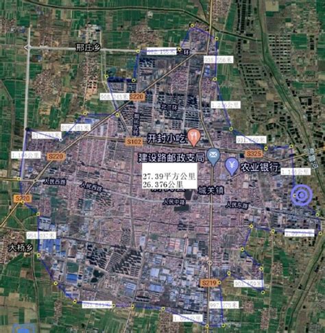开封市市区建成面积有多大（开封市各区面积排名图）-百科-我行网
