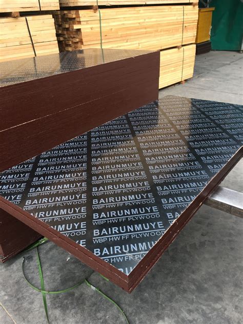 建筑模板江苏省双马建筑模板15mm覆膜模板直供价 - 双马 - 九正建材网