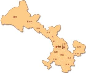 甘肃省旅游地图_甘肃地图库