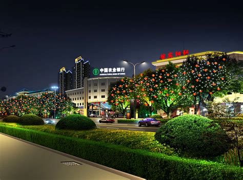 LED户外亮化工程让城市更美丽-深圳市吉丰光电有限公司